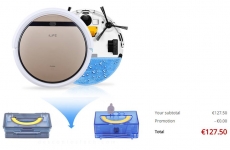 ILIFE V5S Pro Intelligent Robotic Vacuum Cleaner – Espanha