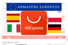 Armazéns Europeus no Aliexpress