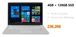 Jumper EZbook S4 Laptop 128GB SSD