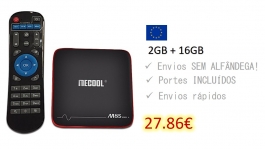 Mecool M8S PRO W – 2GB RAM da Europa