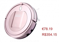 Vacuum Robot Cleaner 7.6cm Height 500pa Suction 3 Cleaning Mode 5cm Anti-falling Anti-collision