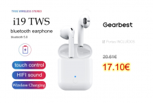 I19 TWS wireless headset 