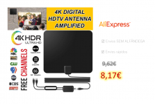 Antena de TV Digital HD