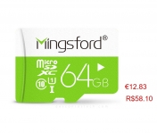 Mingsford Micro SD / TF Memory Card Class 10