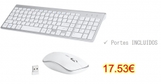 Ultra-thin Silent Wireless Keyboard Mouse Set 
