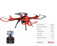 FEILUN FX176C2 GPS Brushed RC Quadcopter 