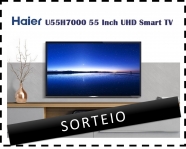 Sorteio de uma Smart TV 4K Haier U55H7000 55″