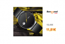 BIDEN 0049 Ultra Thin Watch