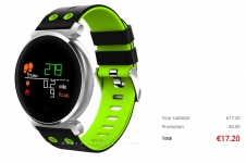 CACGO K2 Smart Watch for iOS / Android Phones 