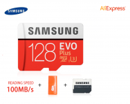 SAMSUNG Memory Card MicroSD 128GB