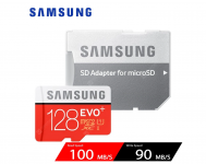 Samsung UHS-3 Class10 Micro SDXC Memory Card – Red 128GB