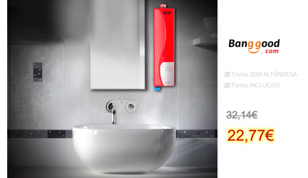 3000W Mini EU Elegant Water Heater