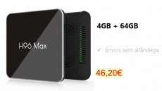 H96 Max X2 64GB+4GB