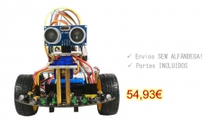 DIY Smart Wifi RC Robot Car Kit Infrared Evades Bonds Following Tracking With ZYduino